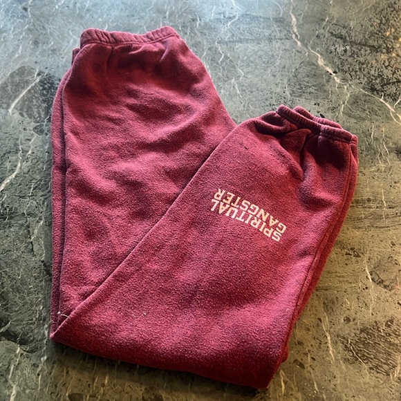 Spiritual Gangster Perfect Sweatpants ~ kids ~ size 10 - Picture 1 of 9